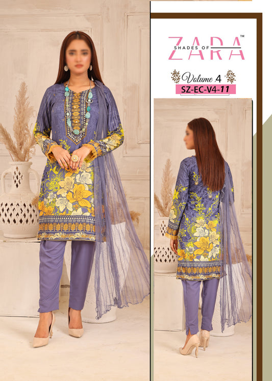 Digital Malai Linen - EC-V4-011