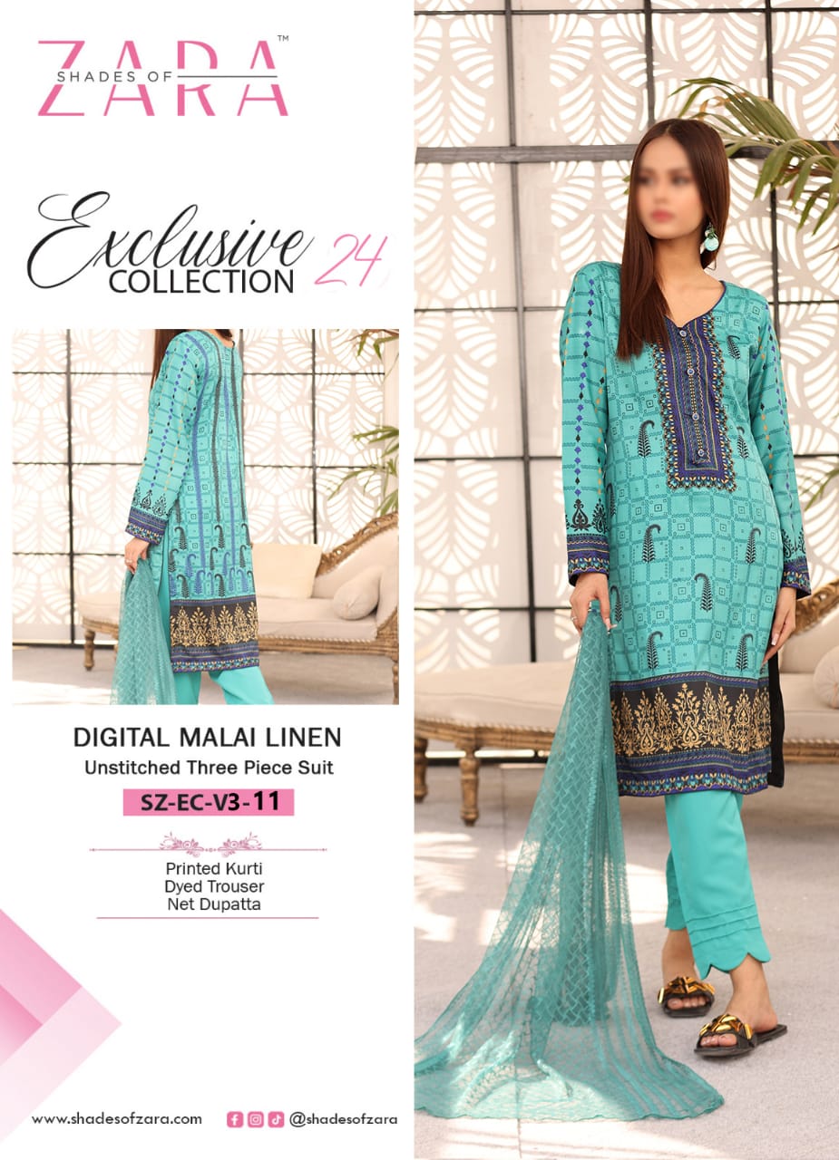 Digital Malai Linen - EC-V3-011