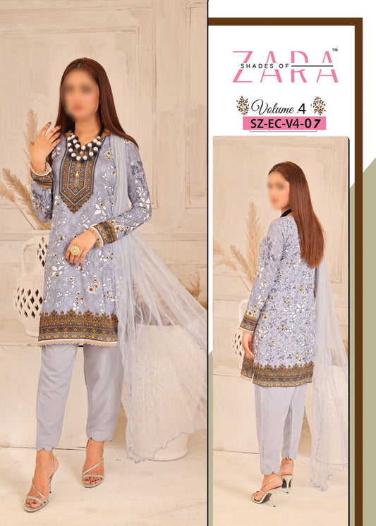 Digital Malai Linen - EC-V4-007