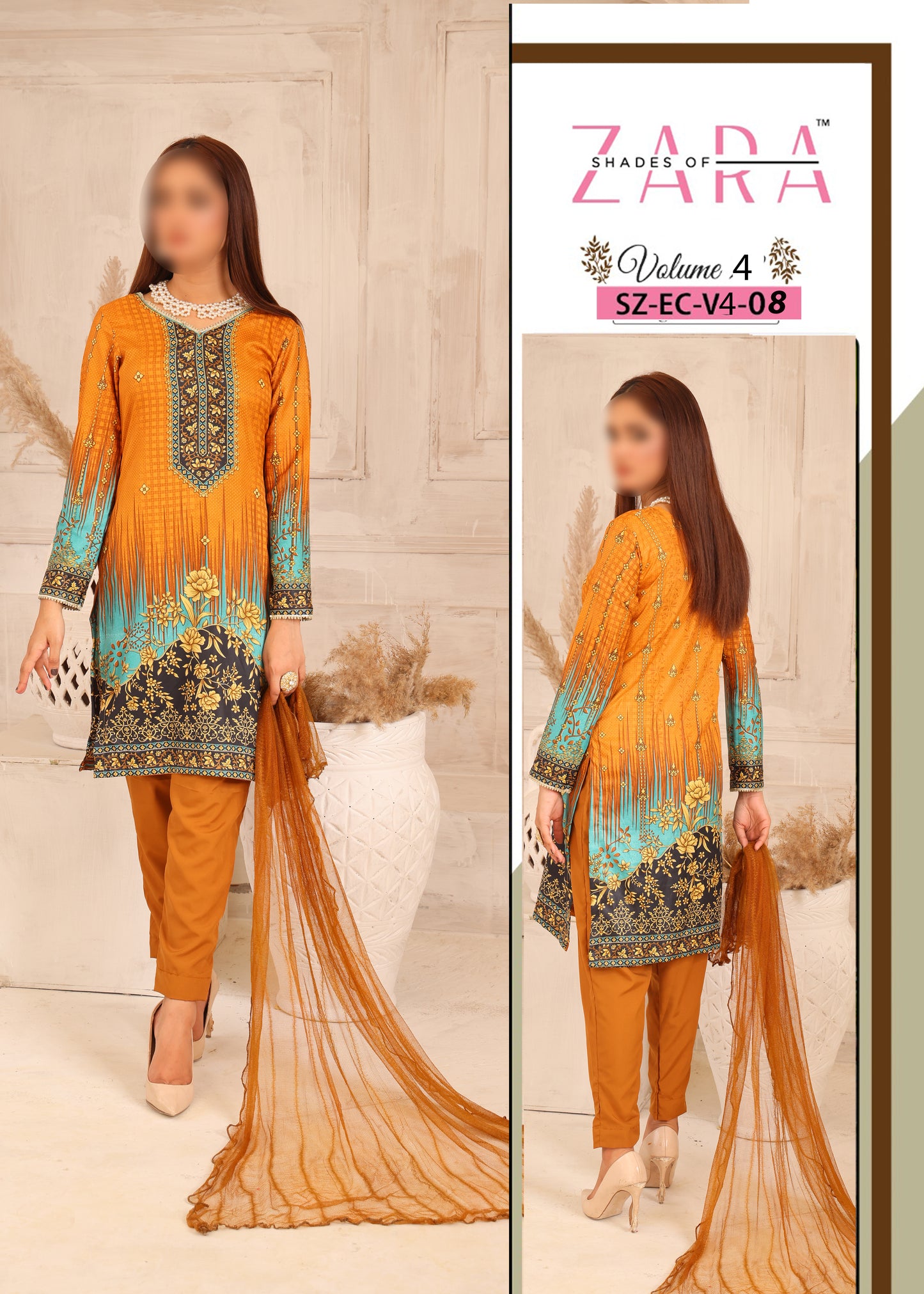 Digital Malai Linen - EC-V4-008