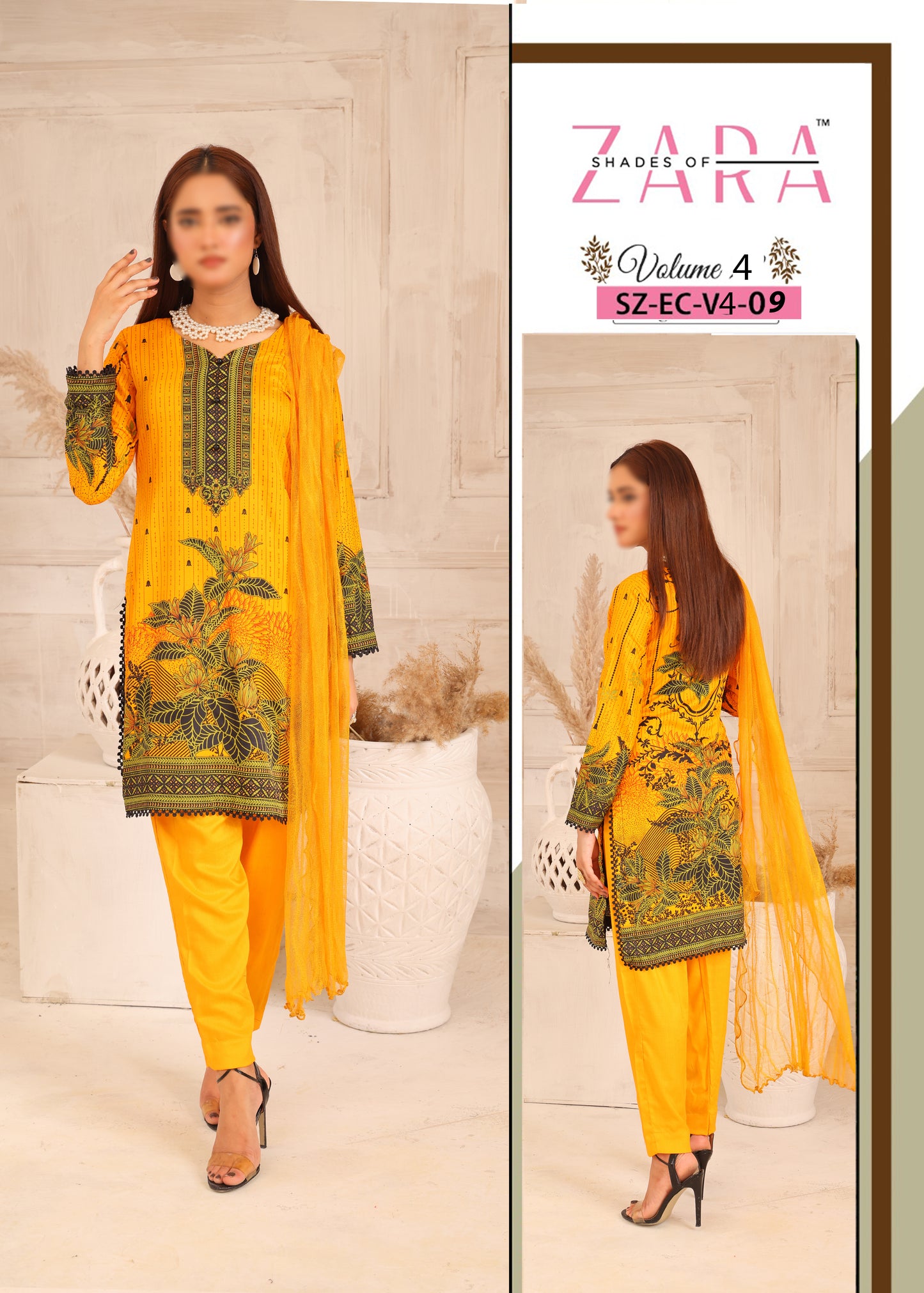 Digital Malai Linen - EC-V4-009