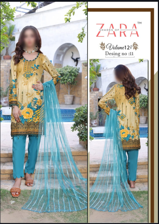 Pack of 3 Suits - Unstitched | Exclusive Collection | Vol. 13