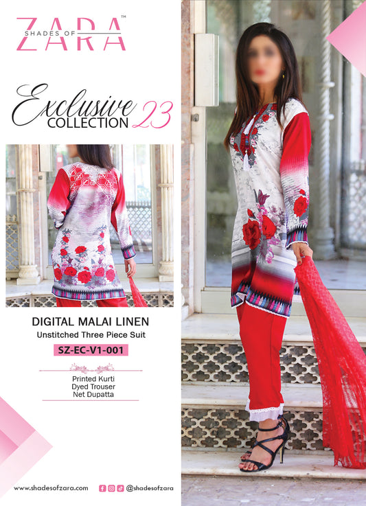 Pack of 12 Suits - Unstitched | Exclusive Collection | Vol. 1