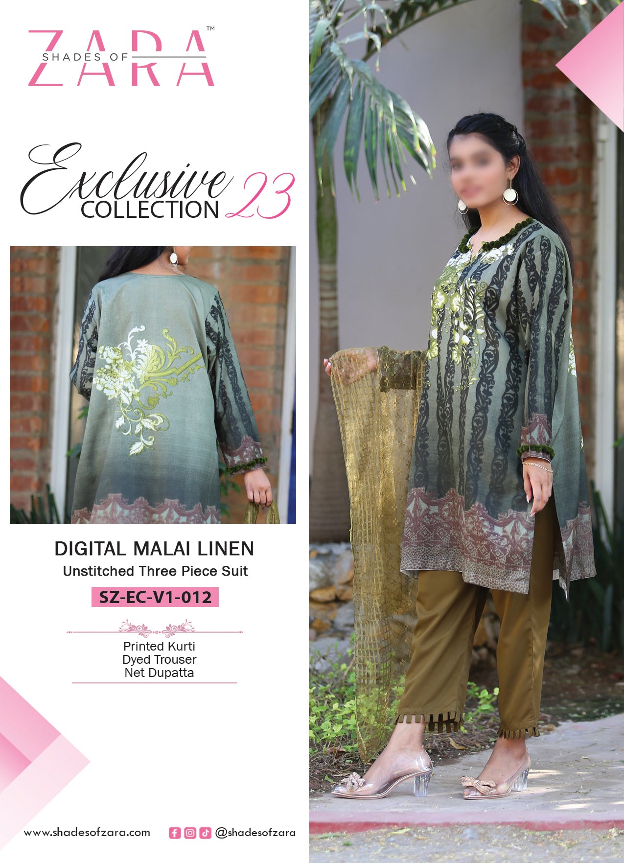 Pack of 12 Suits - Unstitched | Exclusive Collection | Vol. 1