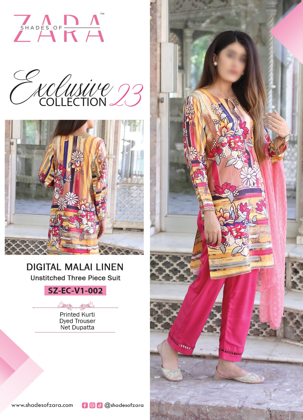 Pack of 12 Suits - Unstitched | Exclusive Collection | Vol. 1