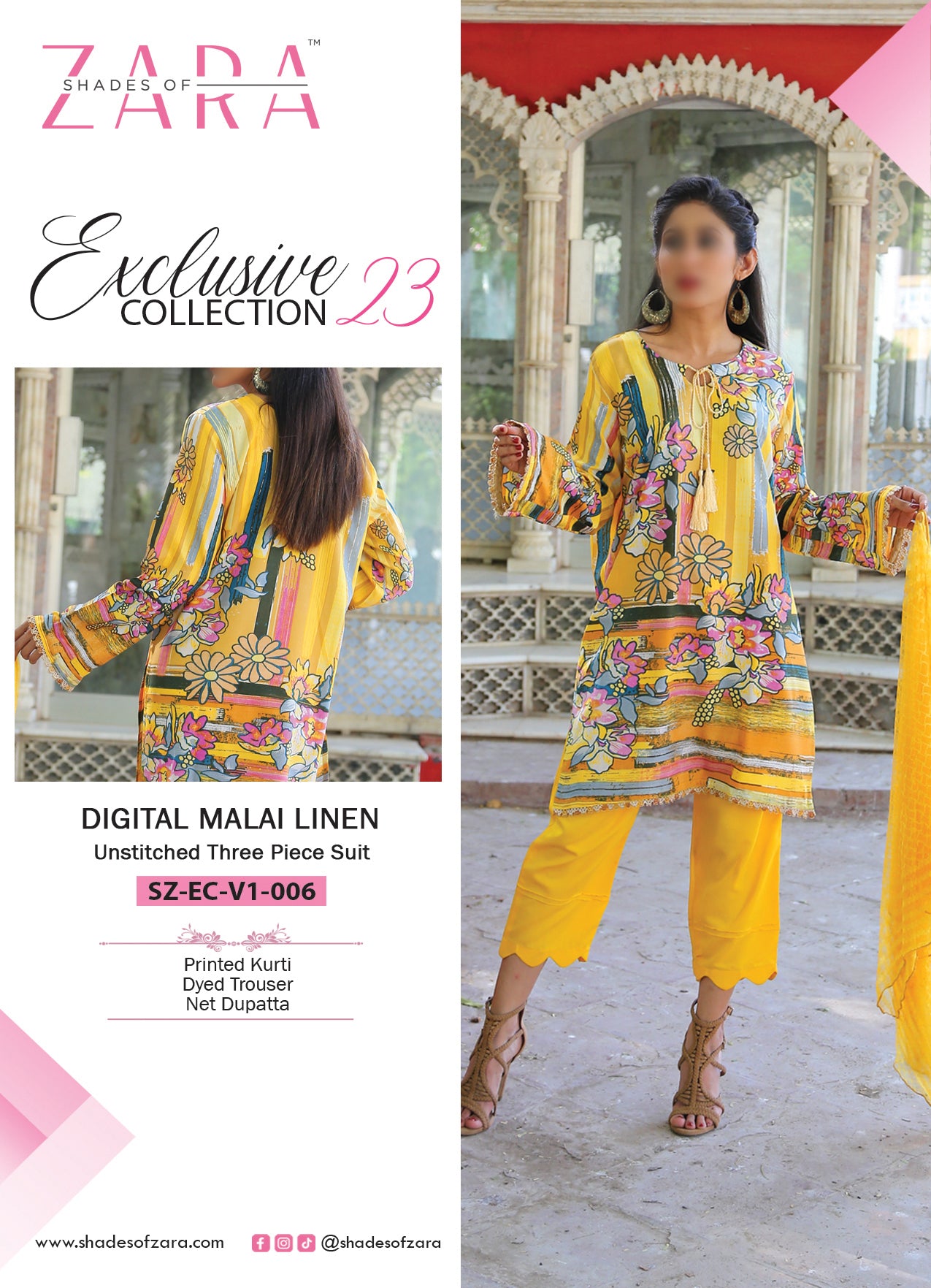 Pack of 12 Suits - Unstitched | Exclusive Collection | Vol. 1